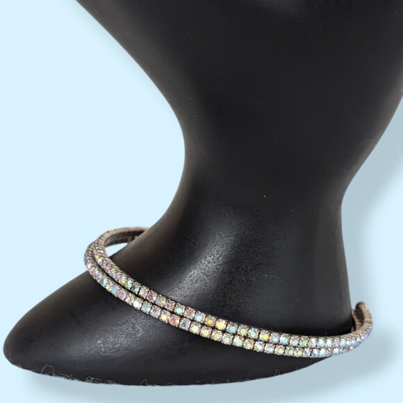 (2/$20) Dainty AB Crystal Bracelet - Picture 3 of 4